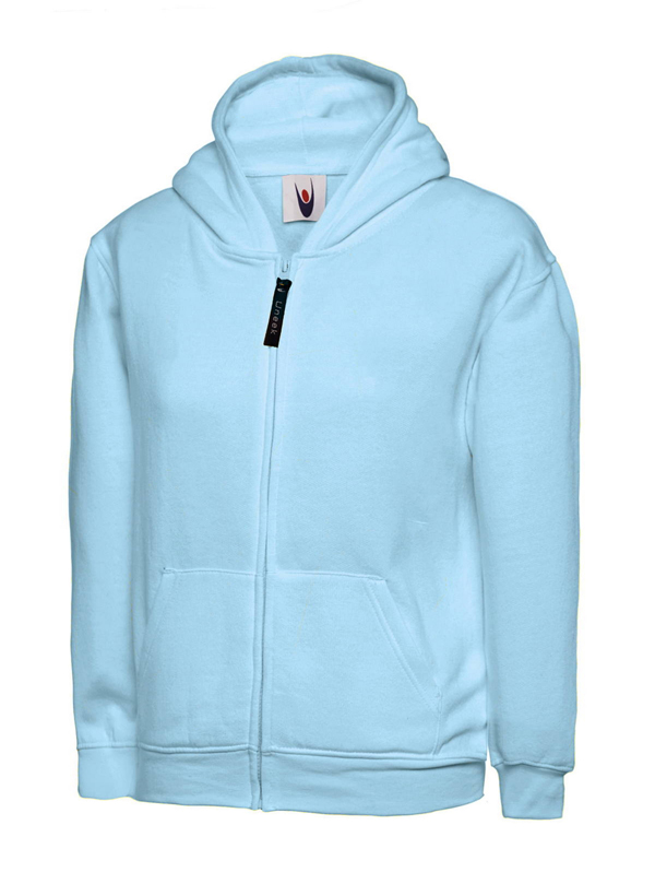 506 Childrens Classic Full Zip Hooded Sweatshirt